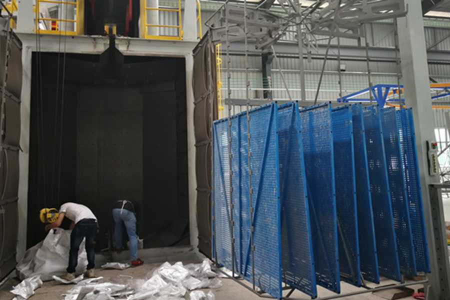 爬梯，安全護欄等建筑材料清理方案